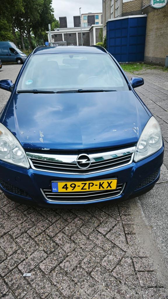 Opel Astra 1.6 16V St.wgn. Easytronic 85KW 2008 Blauw, 657 kg, Electronic Stability Program (ESP), 4 cilinders, Blauw