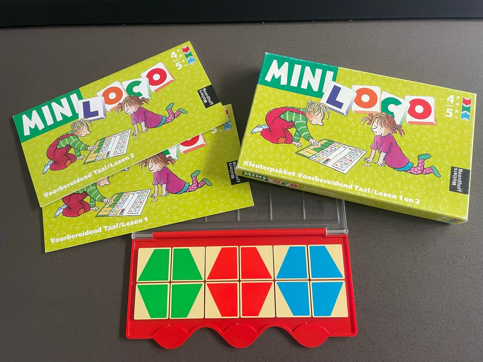 Mini Loco Kleuterpakket als NIEUW  Taal/Lezen 1 en 2, Ophalen of Verzenden, Zo goed als nieuw, Taal en Lezen