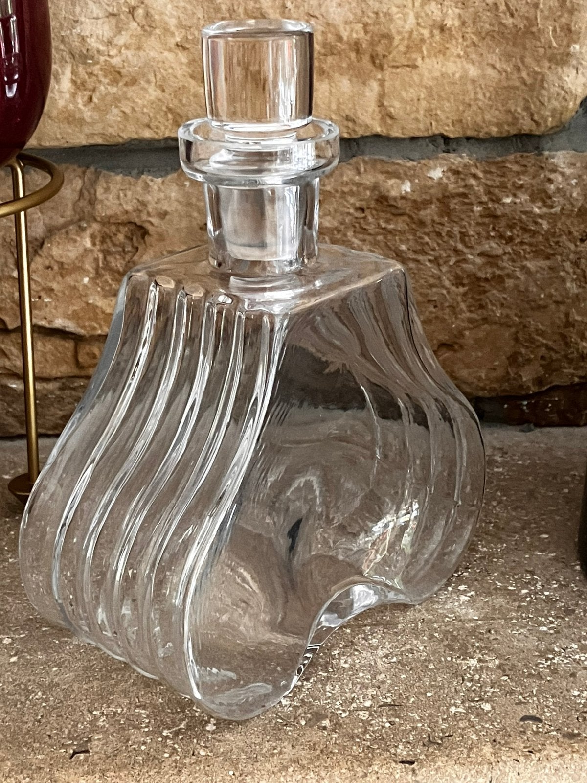 MidCentury likeur karaf KROSNO Glass, Ophalen of Verzenden