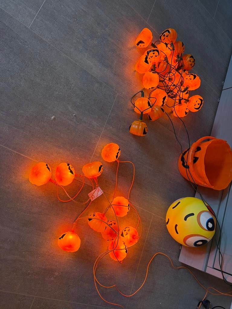 Haloween versiering, Ophalen of Verzenden, Zo goed als nieuw, Versiering, Halloween of Griezel