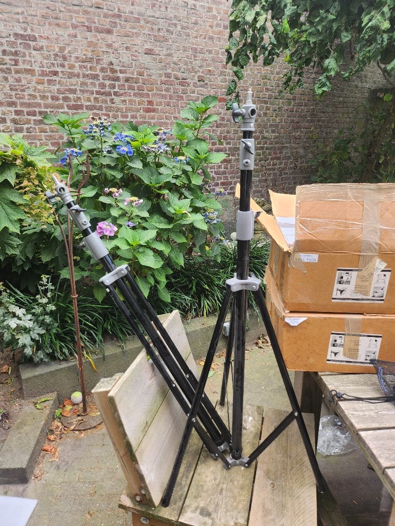 Fotografie, Audio, Tv en Foto, Fotografie | Fotostudio en Toebehoren, Ophalen of Verzenden, Gebruikt, Inclusief statief, Lamp of Flitsset
