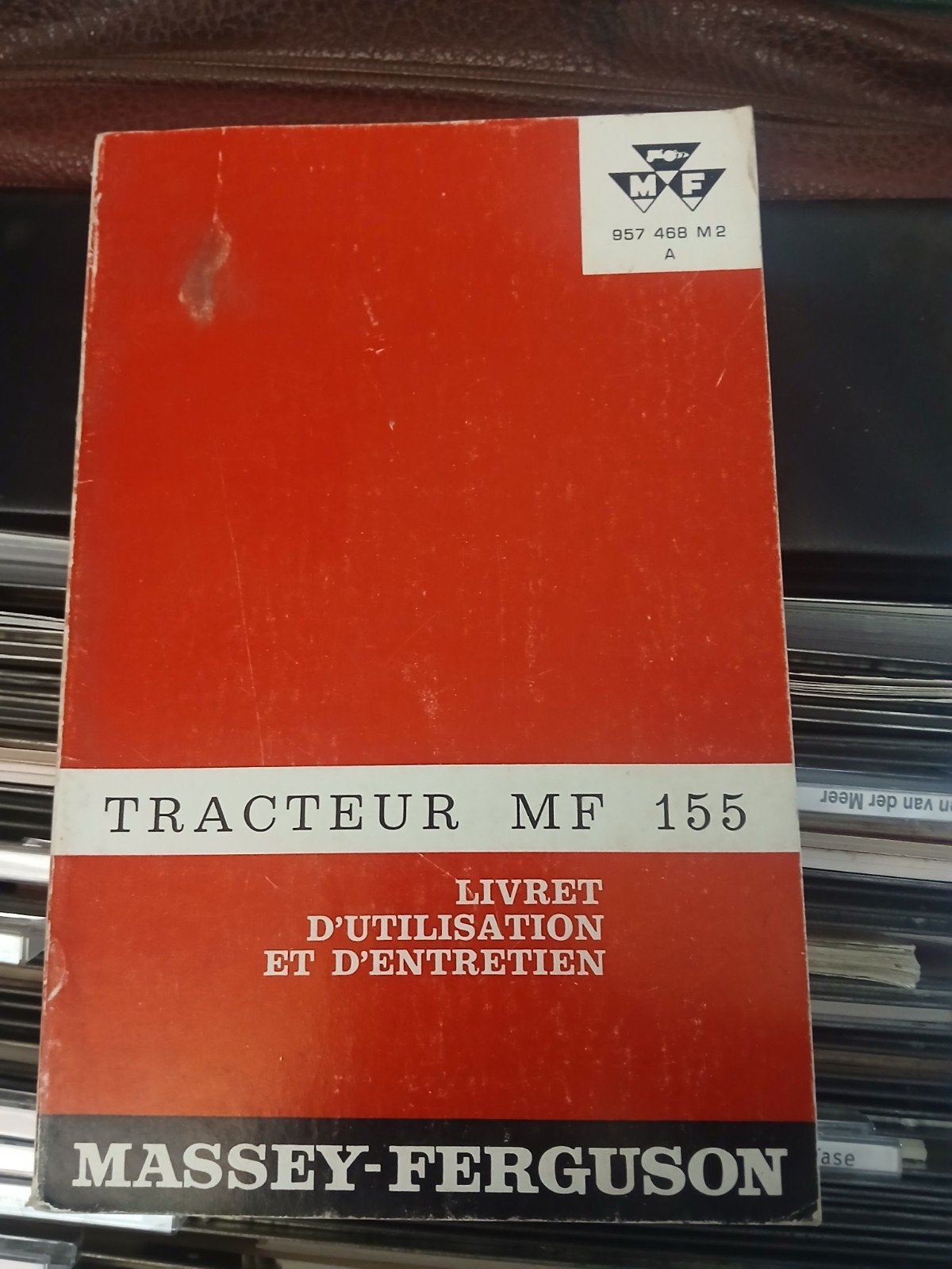 Instructie boekje massey ferguson 155, Ophalen of Verzenden