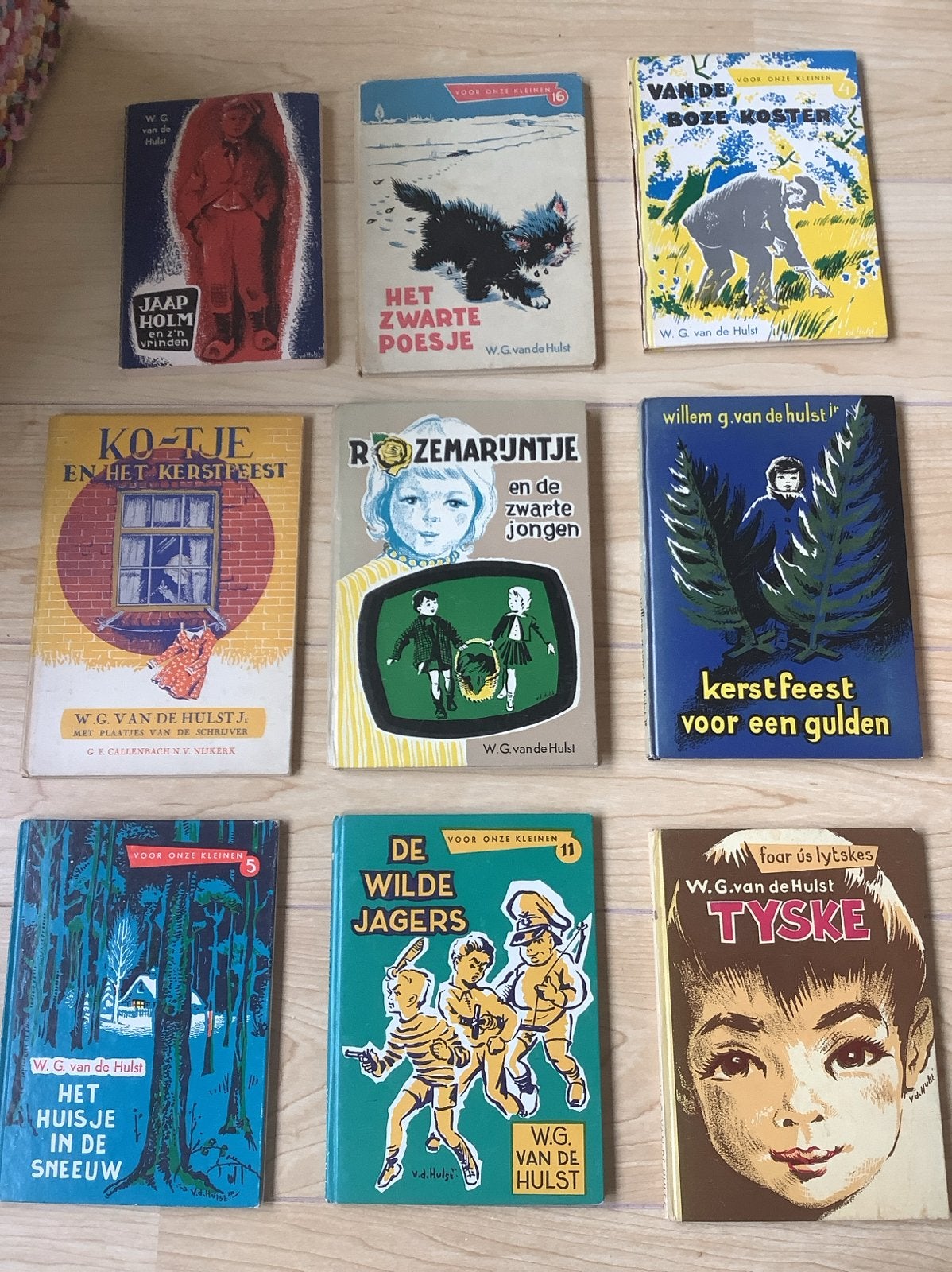 W.G. van de Hulst - Vintage Kinderboeken Collectie, Boeken, Ophalen of Verzenden, Gelezen