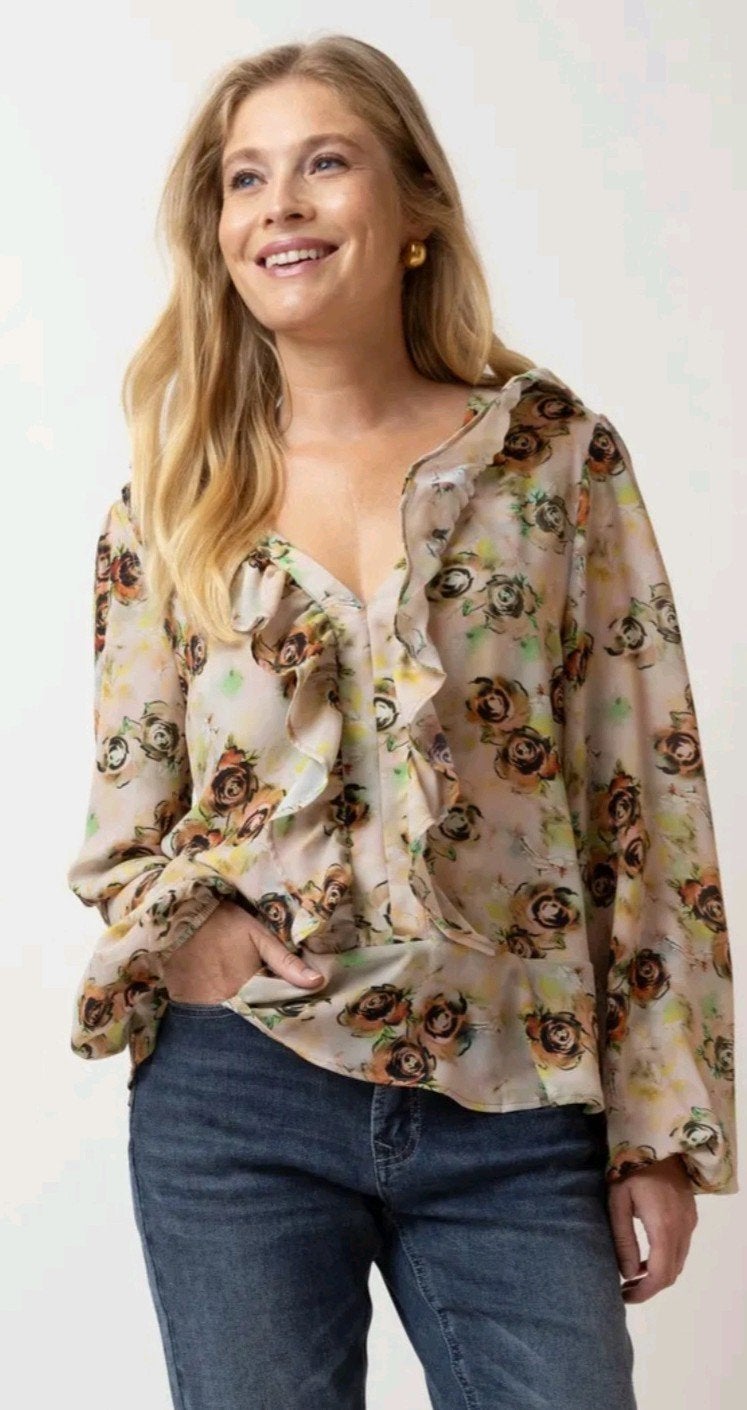 NORAH blouse met volants Mt 36/38 Nieuw (33 euro), Overige kleuren, Nieuw, Ophalen of Verzenden, Norah
