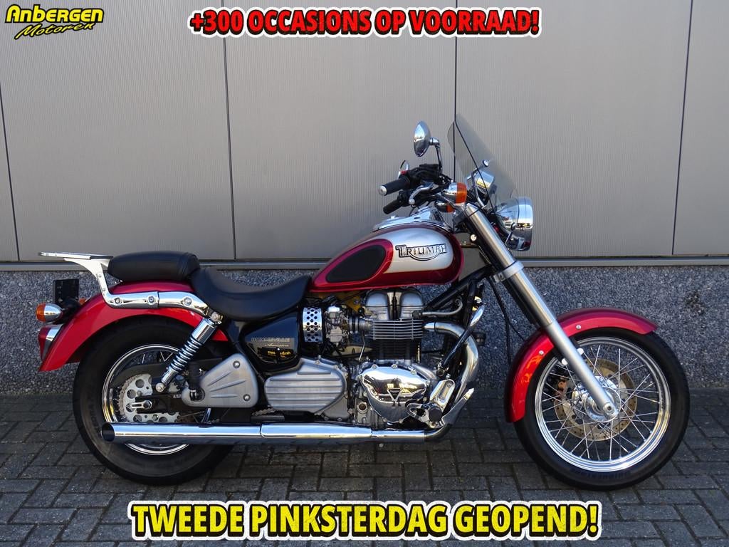 Triumph BONNEVILLE AMERICA (bj 2003), Motoren, 790 cc, Chopper, Bedrijf