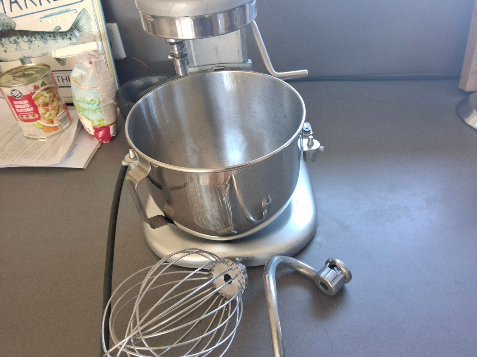 Hobart Mixer N50 Krachtige Keukenmachine, 4 liter of meer, Ophalen, Gebruikt, 3 snelheden of meer
