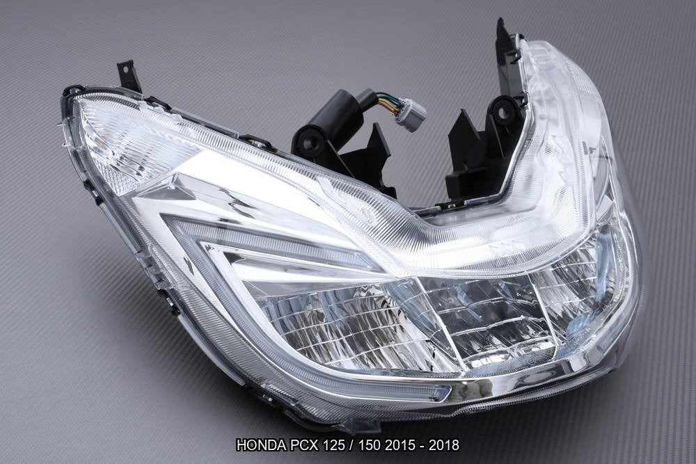 Koplamp Voorlicht LED AVDB voor HONDA PCX 125 150 2015 2018, Motoren, Ophalen of Verzenden, Nieuw