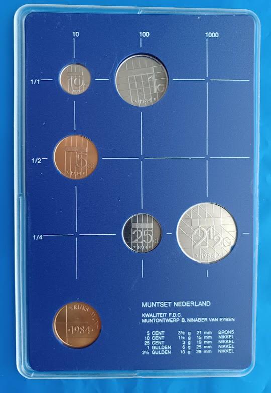 FDC Jaarset Nederland 1984, Verzenden, Koningin Beatrix, Overige waardes, Setje