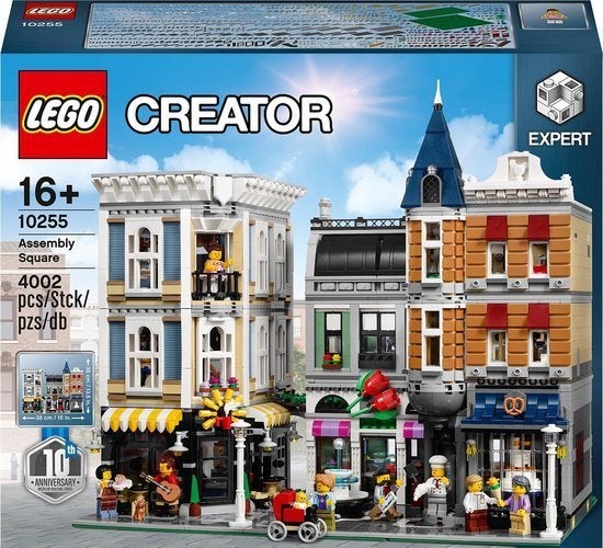 Lego 10255 Creator Expert Gebouwenset nieuw verzegeld, Ophalen, Lego, Compleet, Nieuw