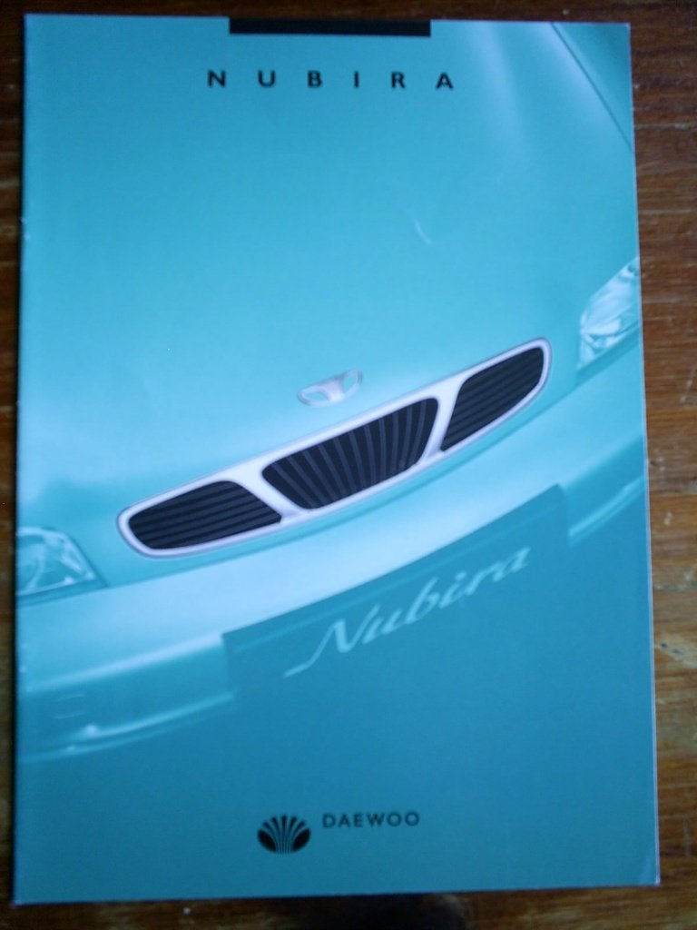 Daewoo Nubira 5 / 1997 8 pag., Verzenden, Zo goed als nieuw, Overige merken