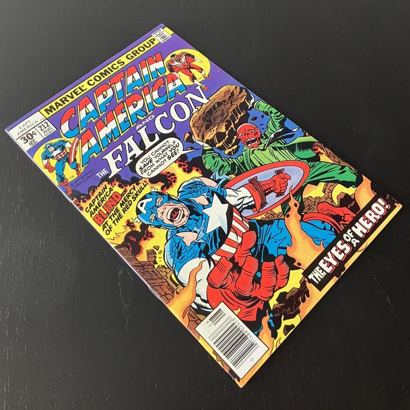 Captain America Vol.1 #212 (1977) NM- (9.2), Boeken, Strips | Comics, Nieuw, Eén comic, Amerika, Ophalen of Verzenden