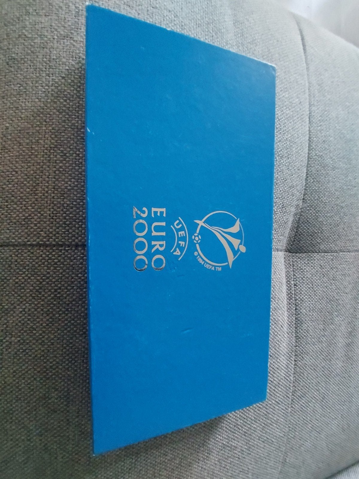 Euro 2000 VIP ticket Frankrijk tegen Italie in acryl, Tickets en Kaartjes, Eén persoon, Juli