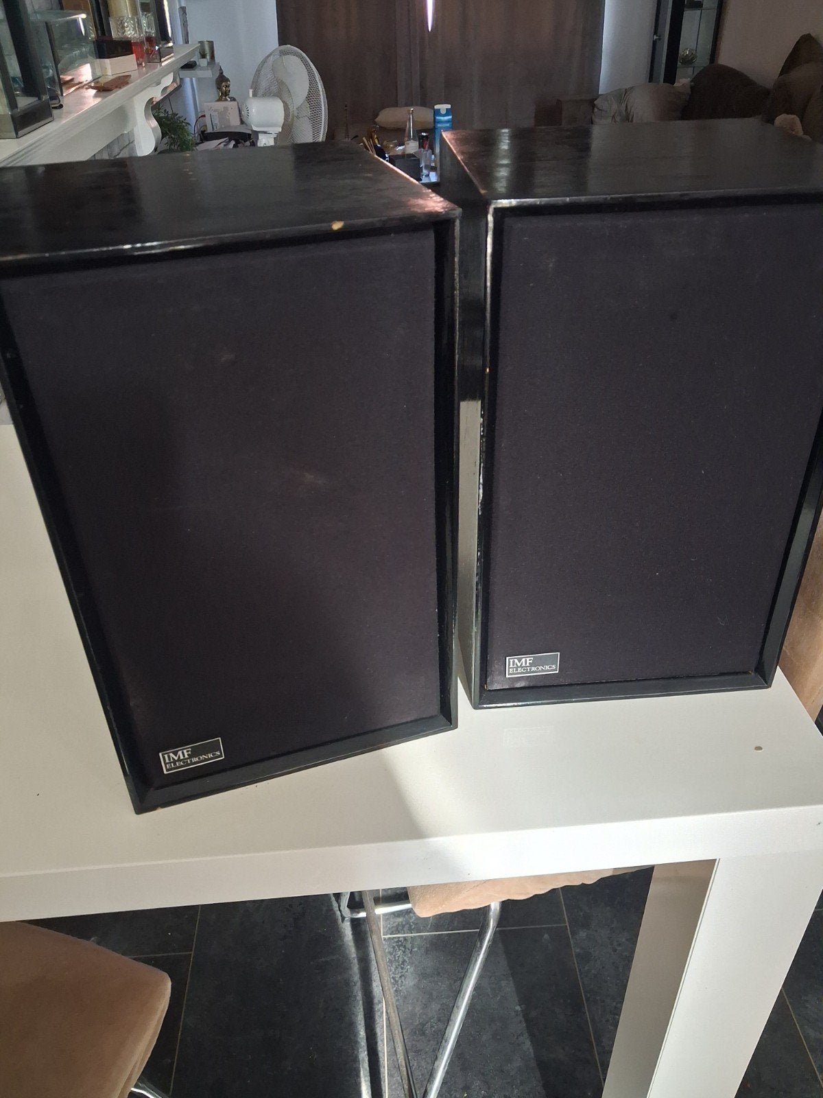 IMF Compact 2 Luidsprekers - Vintage Hifi Geluid, Ophalen of Verzenden, Gebruikt, Stereo speakers, Overige merken