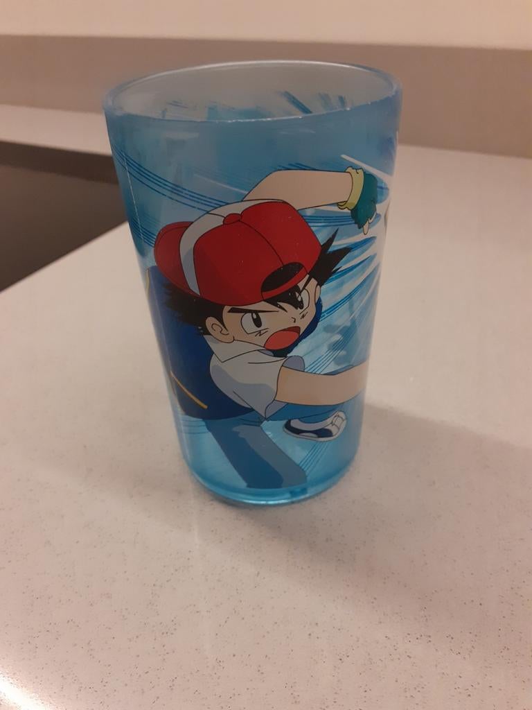 Pokemon-beker, Ophalen of Verzenden, Overige figuren, Zo goed als nieuw, Gebruiksvoorwerp