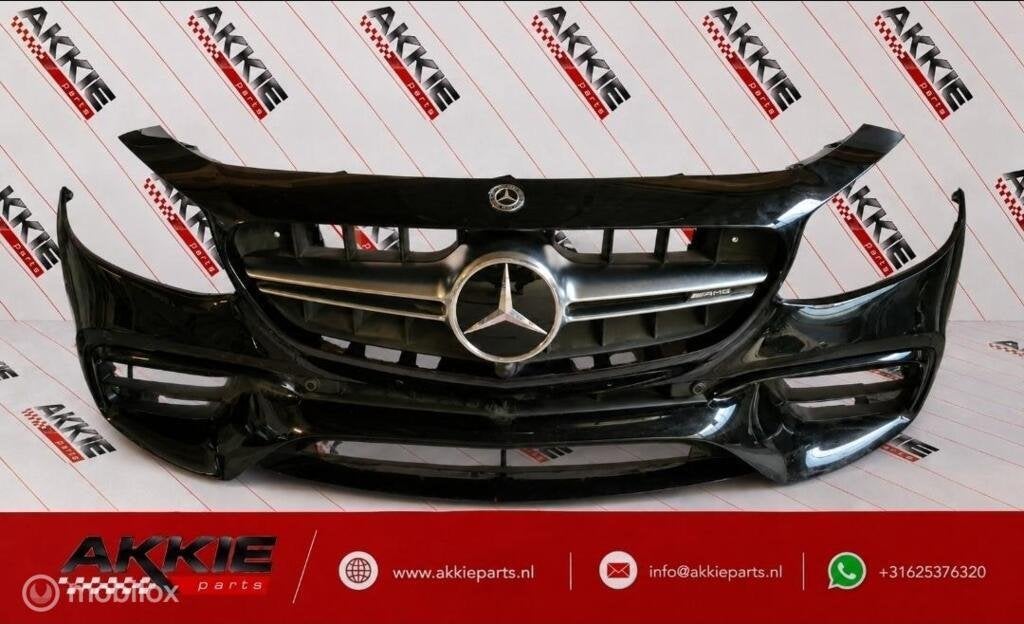 W213 S213 Mercedes E63 AMG bumper voor compleet, Auto-onderdelen, Gebruikt, Voor, Mercedes-Benz, Ophalen of Verzenden