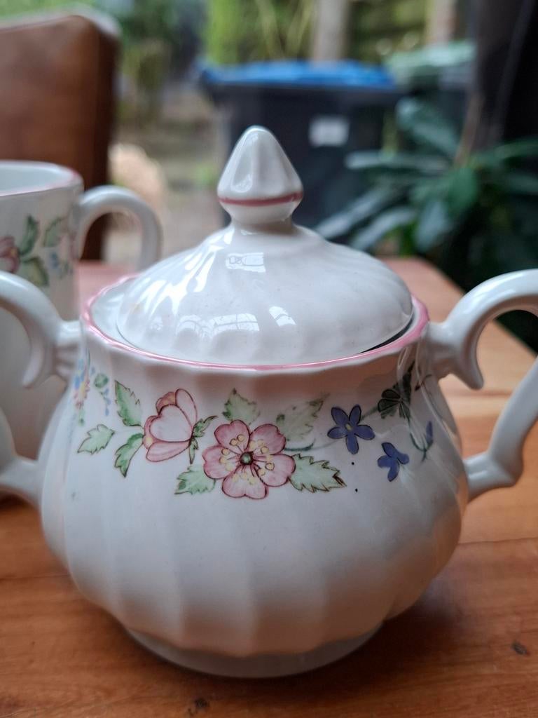 Wood & Sons Suikerpot Spring Fields servies, Antiek en Kunst, Ophalen of Verzenden