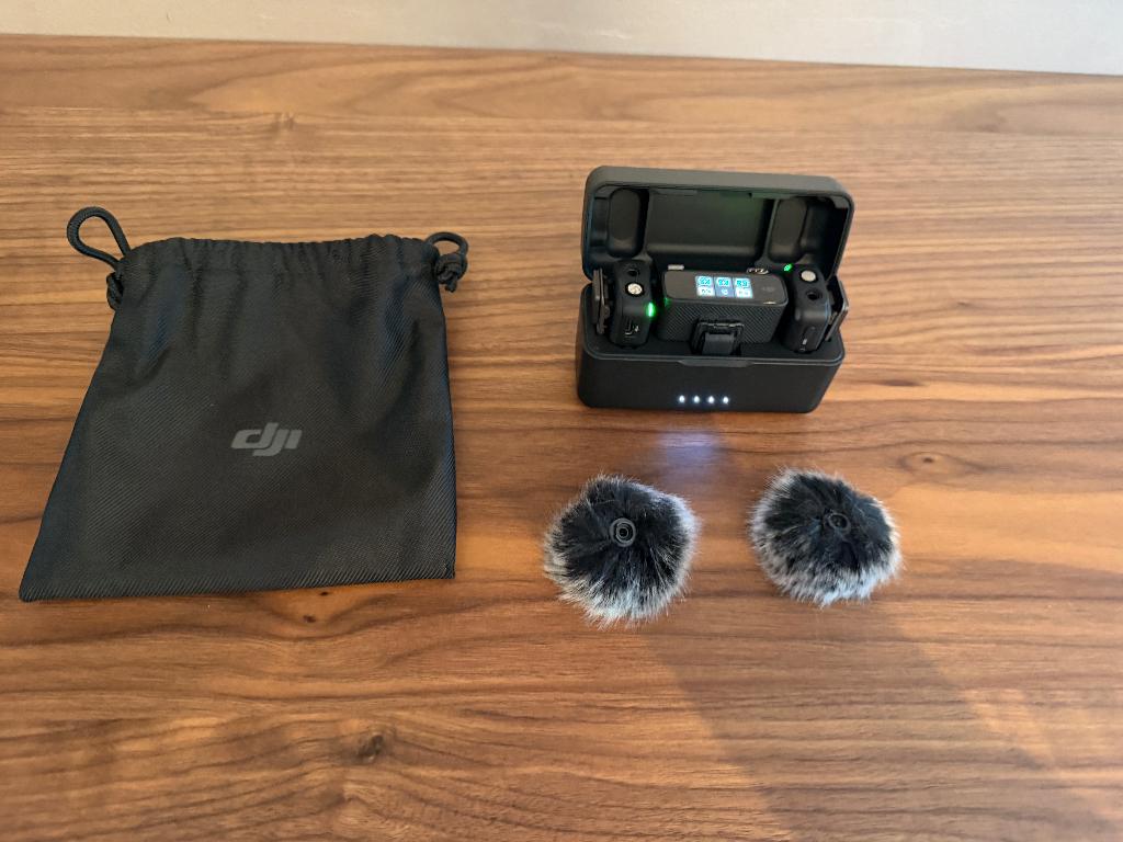 DJI Mic, Ophalen of Verzenden, Zo goed als nieuw, Overige typen, Draadloos