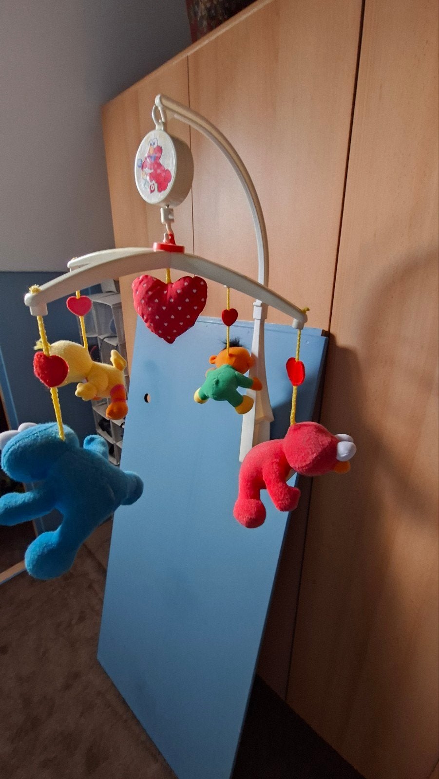 Sesamstraat mobiele, Kinderen en Baby's, Speelgoed | Babyspeelgoed, Ophalen of Verzenden, Gebruikt, Overige typen