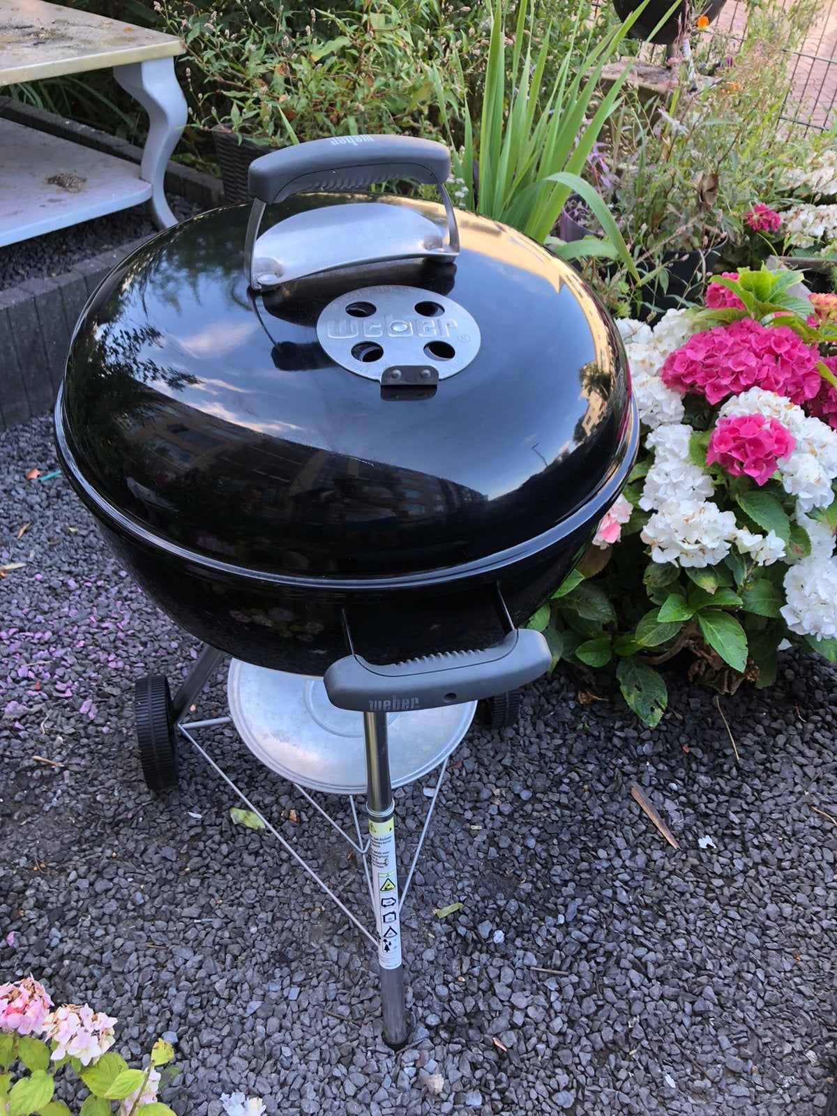 Weber BBQ. 47cm rond, Ophalen, Gebruikt