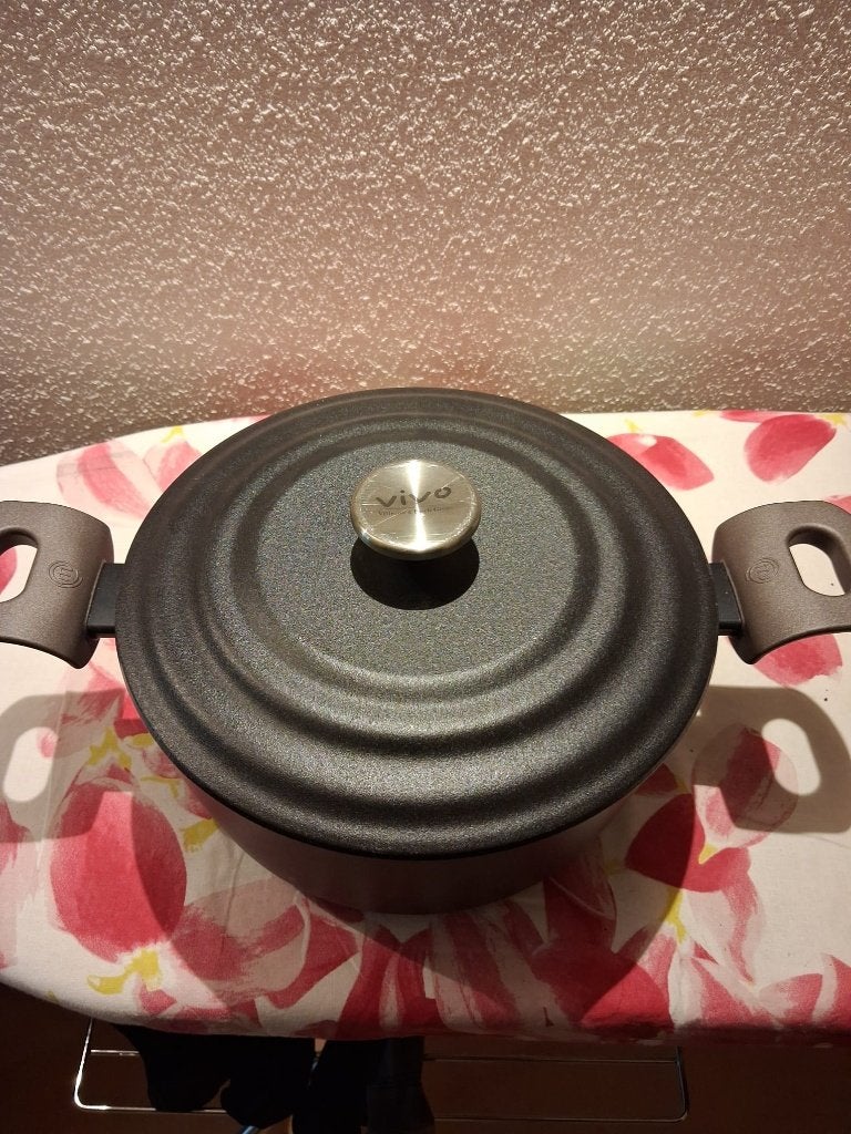 gietijzeren pan, 26 cm doorsnee, Huis en Inrichting, Ophalen, Zo goed als nieuw, Gietijzer