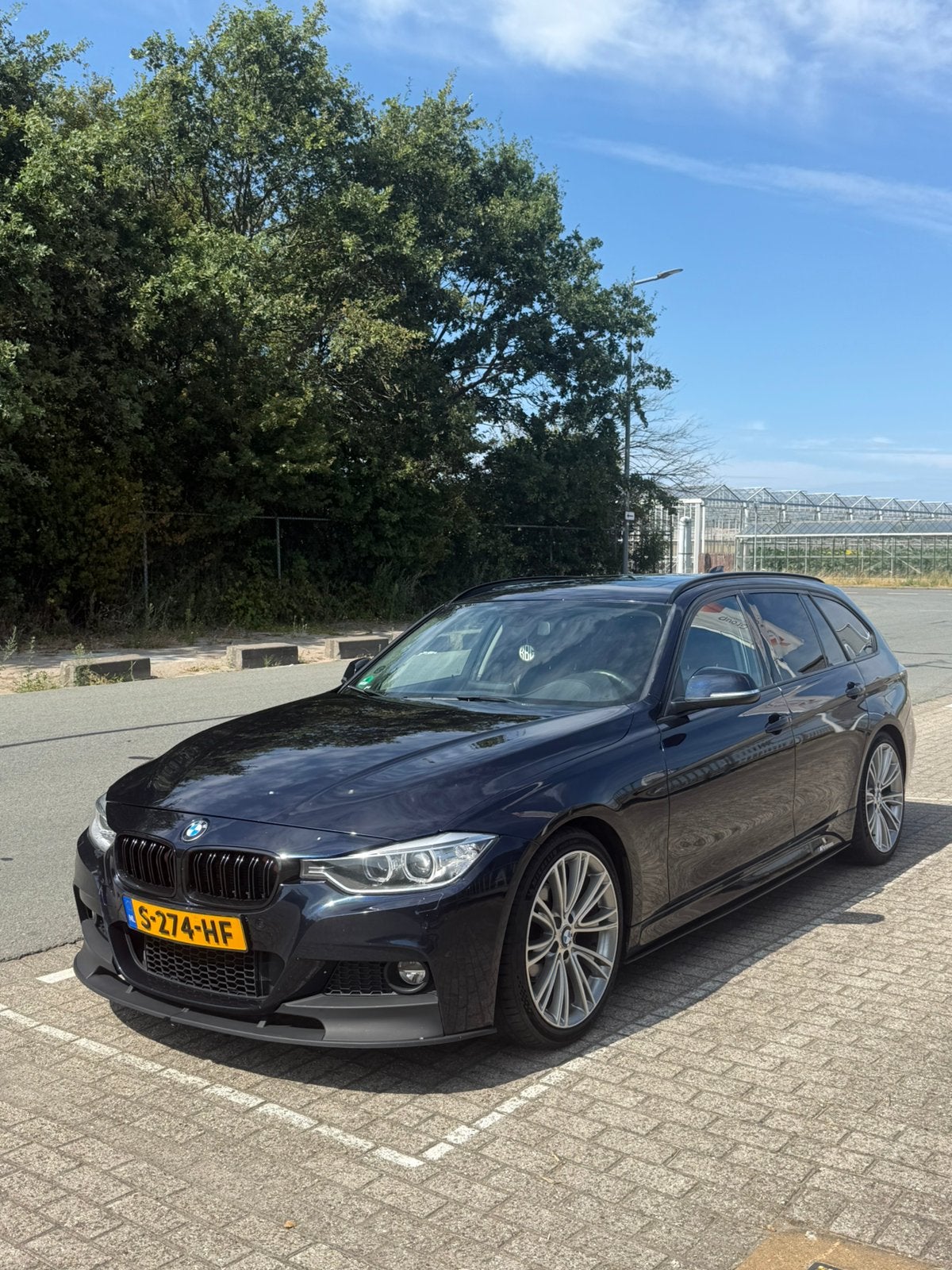 BMW 2013 Blauw, 275 pk, Blauw, Stationwagon, Geïmporteerd