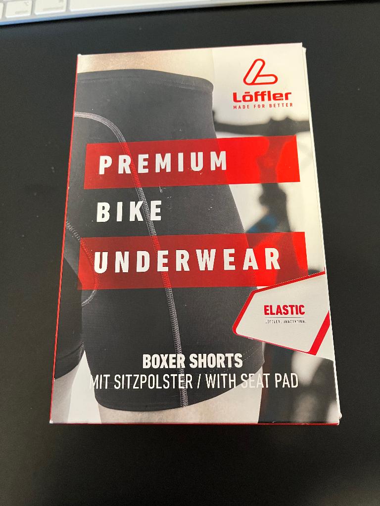 Löffler dames fiets onderbroek, Zwart, Maat 42/44 (L), Nieuw, Ophalen of Verzenden
