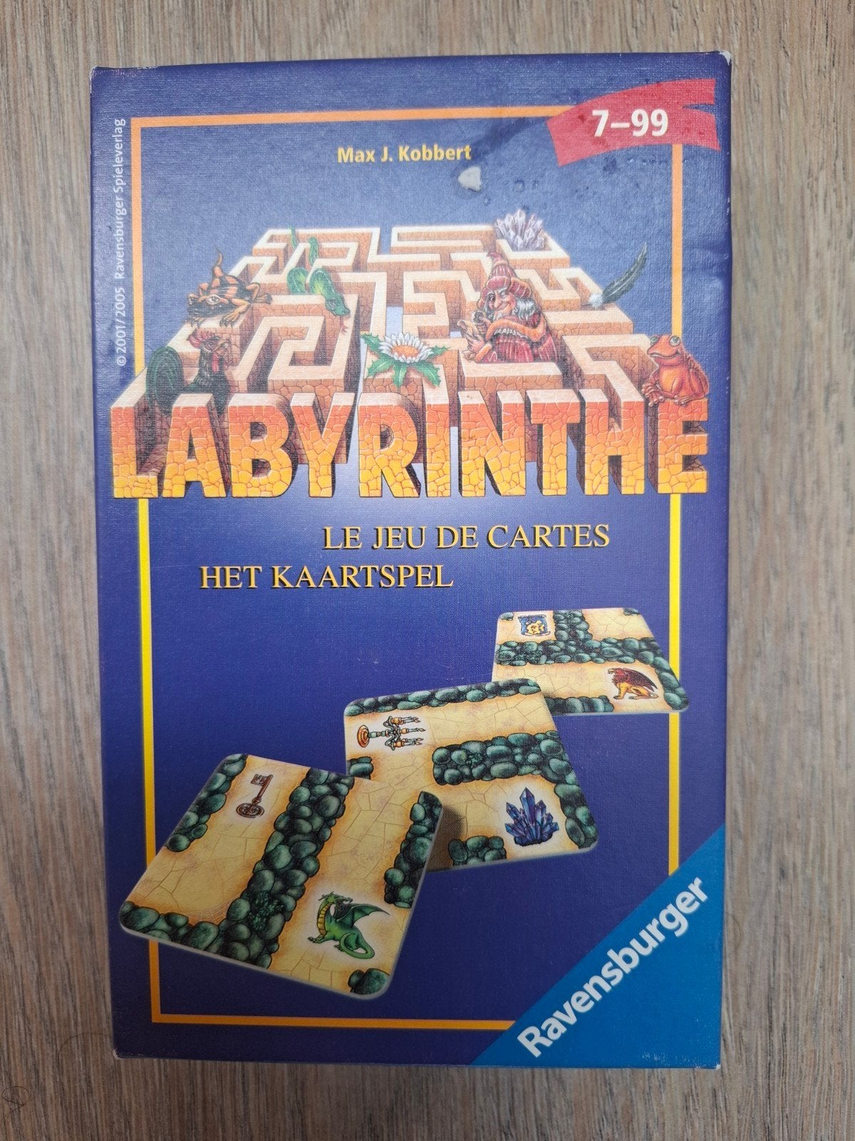 Labyrinthe het kaartspel, Ophalen of Verzenden, Gebruikt, Ravensburger