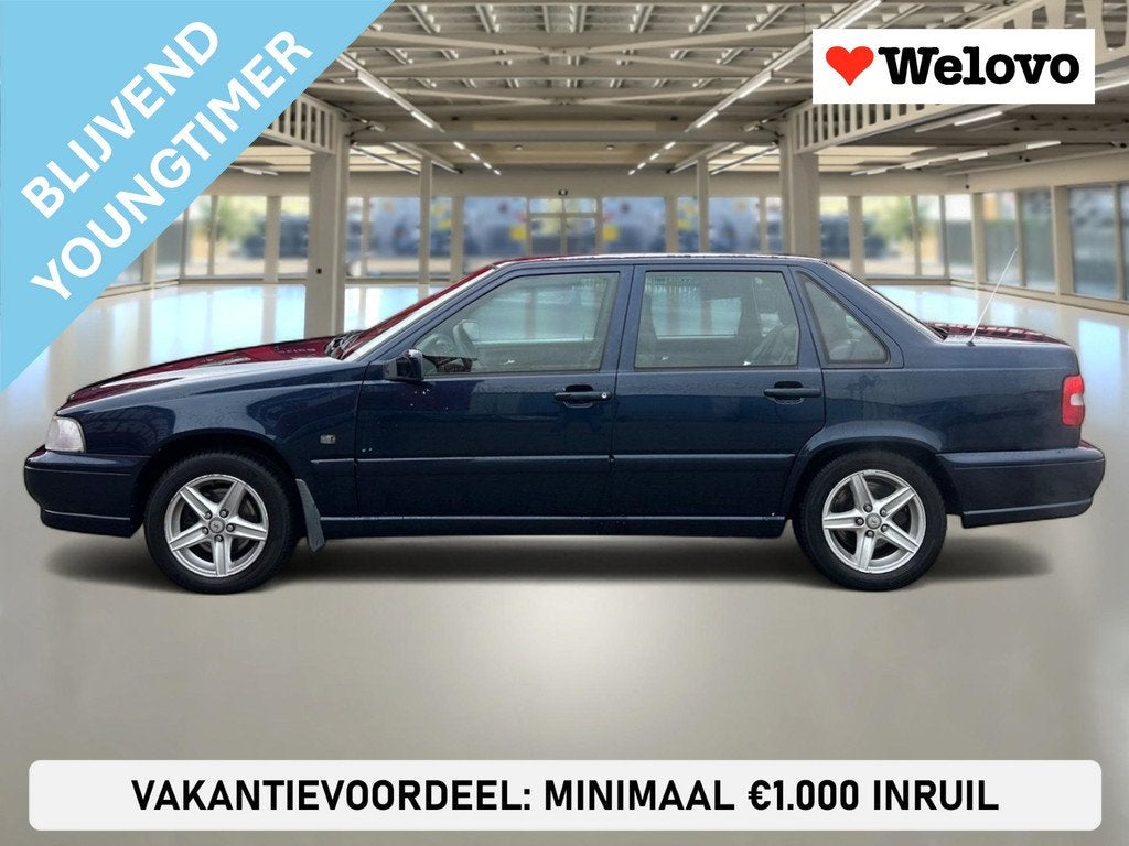 Volvo S70 2.4 Europa trekhaak., Auto's, Volvo, Voorwielaandrijving, Stof, Gebruikt, Blauw