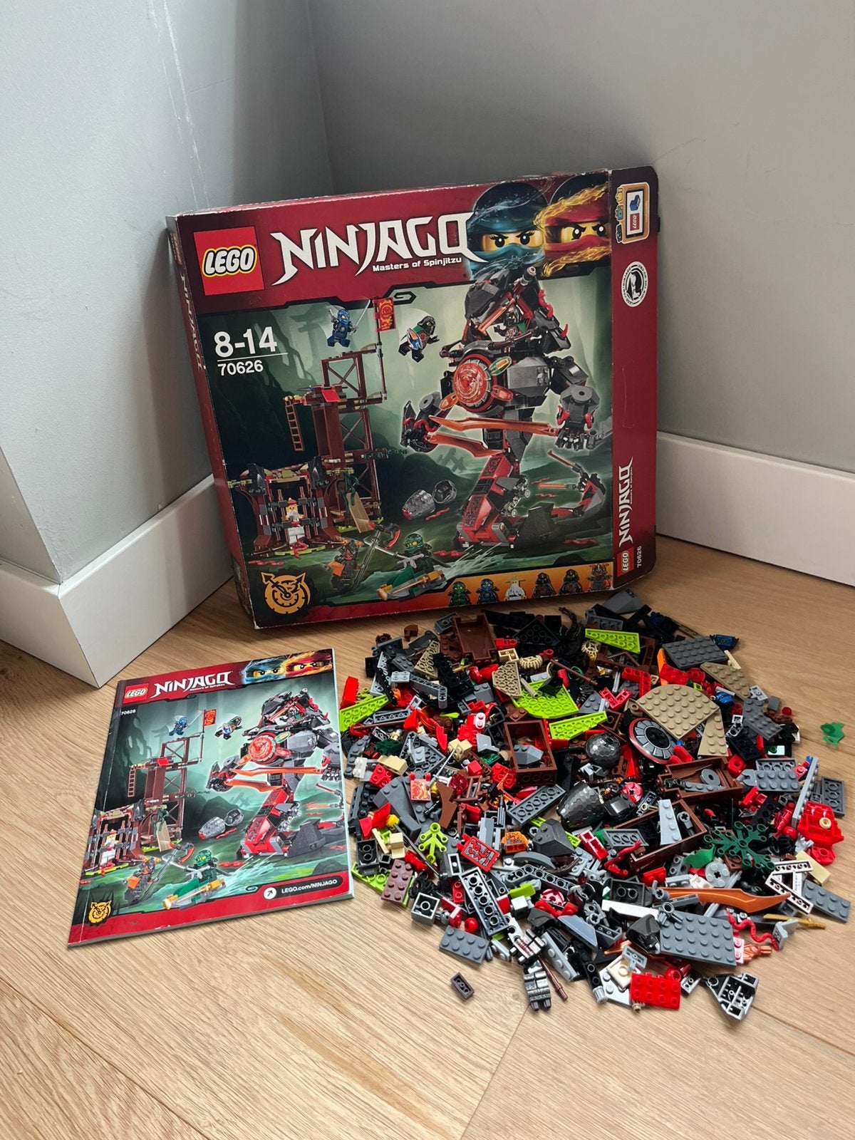 Lego Ninjago 70626 set, Kinderen en Baby's, Speelgoed | Duplo en Lego, Inclusief accessoires, Lego, Ophalen of Verzenden, Zo goed als nieuw