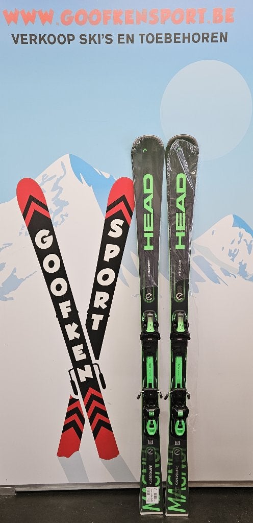 HEAD SUPERSHAPE E-MAGNUM 26/27 REBUILD 499€ NIEUW, 160 tot 180 cm, Nieuw, Ophalen of Verzenden, Skiën