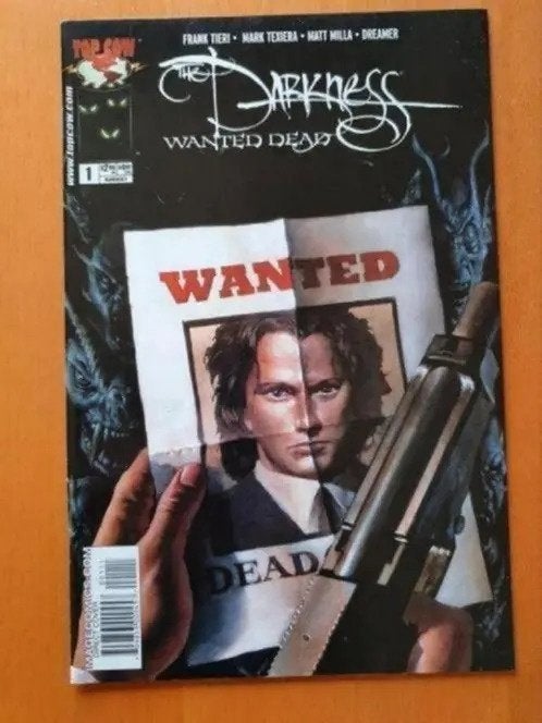 The Darkness - Wanted Dead #1 One-shot Top Cow Comics, Eén comic, Ophalen of Verzenden, Zo goed als nieuw, Amerika