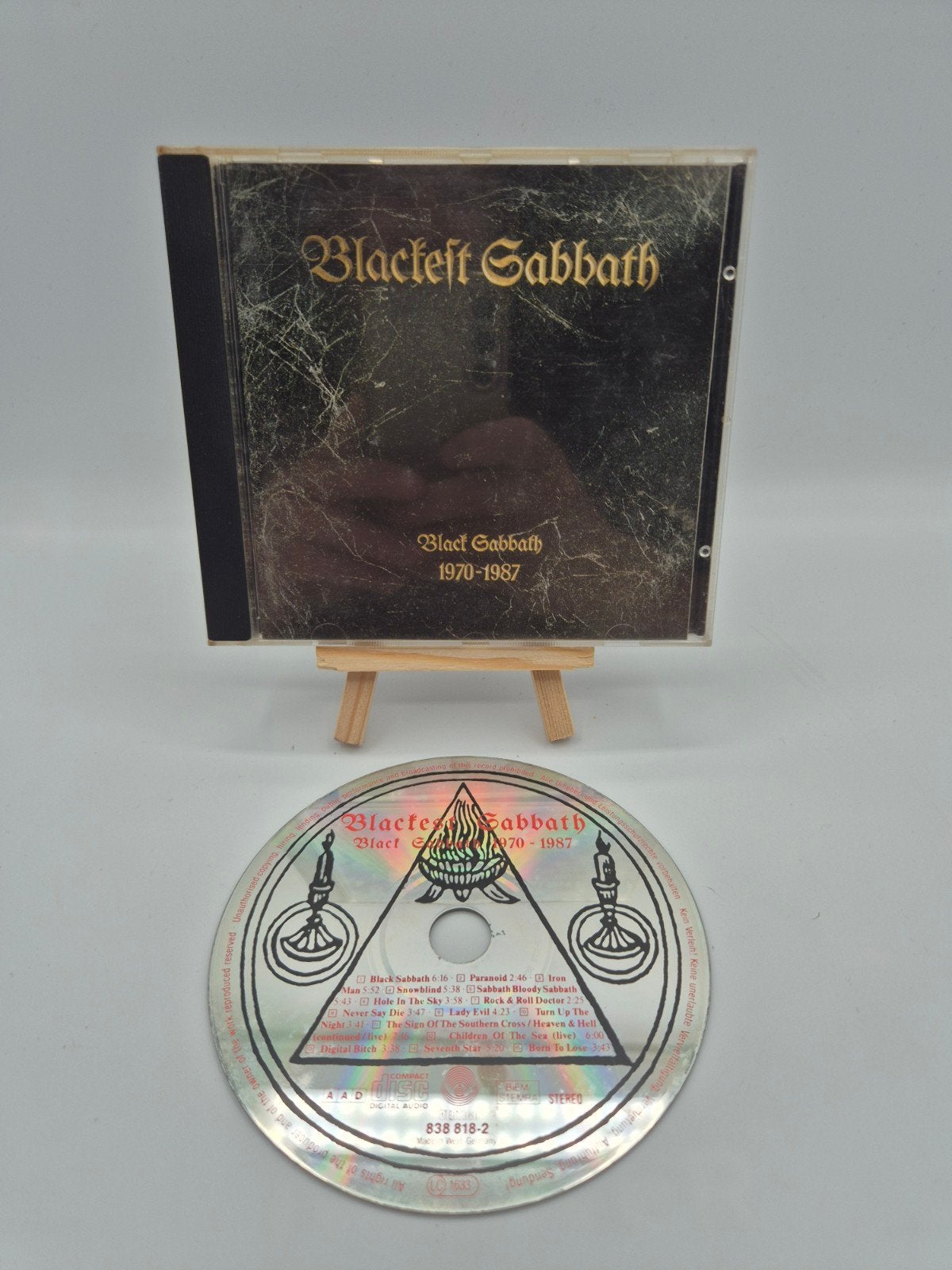 Black Sabbath - Blackest Sabbath 1970-1987 CD, Cd's en Dvd's, Ophalen of Verzenden