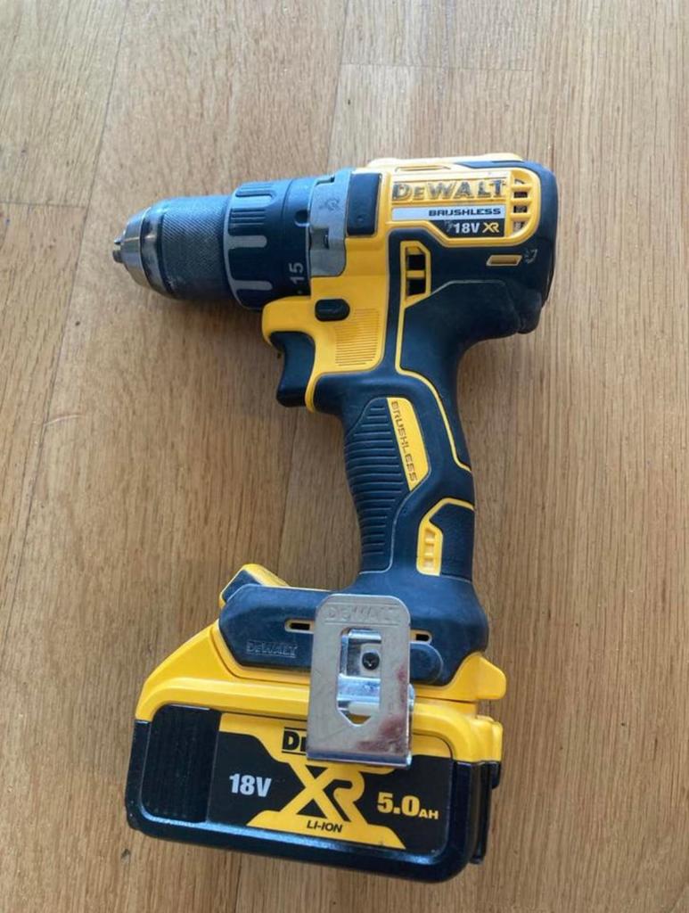 Dewalt dcd791 accuboormachine 18vxr brushless, Verzenden, Zo goed als nieuw, Boor- en Schroefmachine