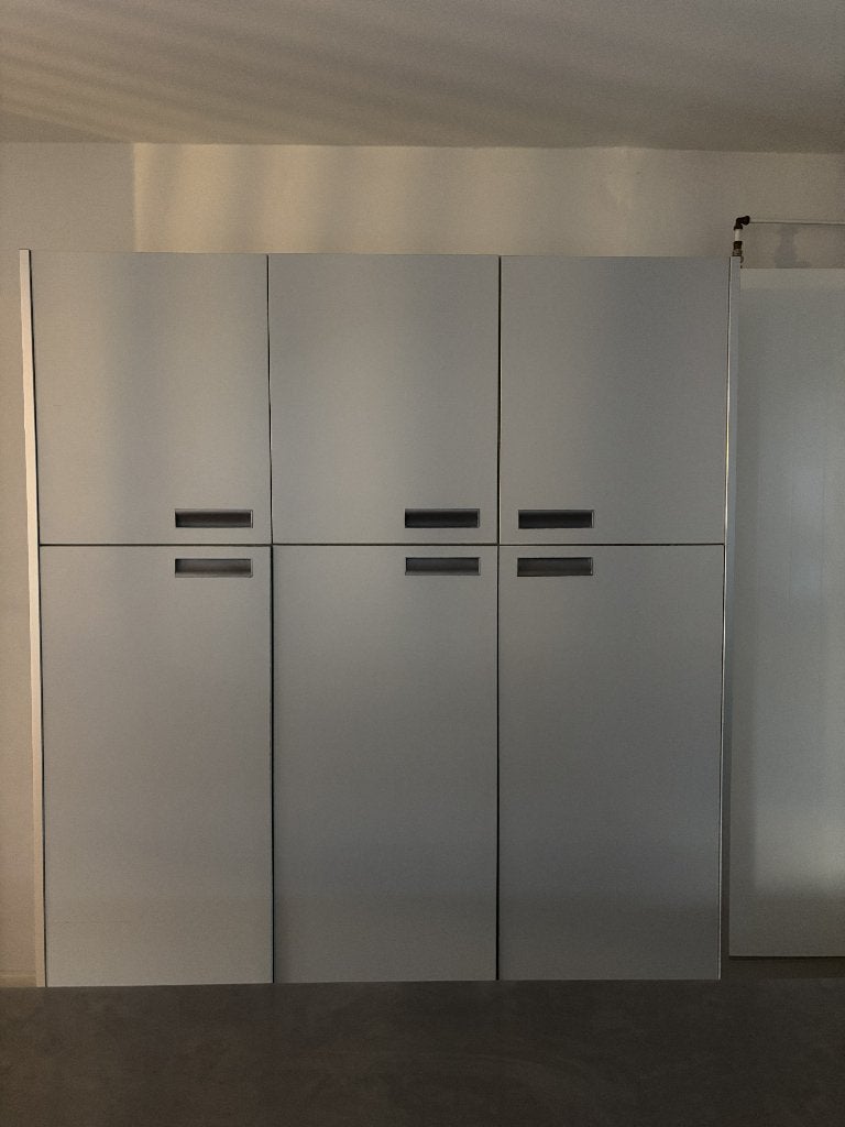 Complete keuken gratis op te halen - grijze kastenwand, Huis en Inrichting, Ophalen, Gebruikt, Overige materialen, Enkelwandige keuken