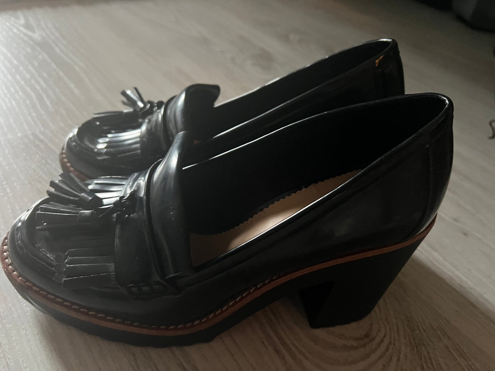 Pull&Bear loafers, Ophalen of Verzenden, Zo goed als nieuw, Zwart, Instappers