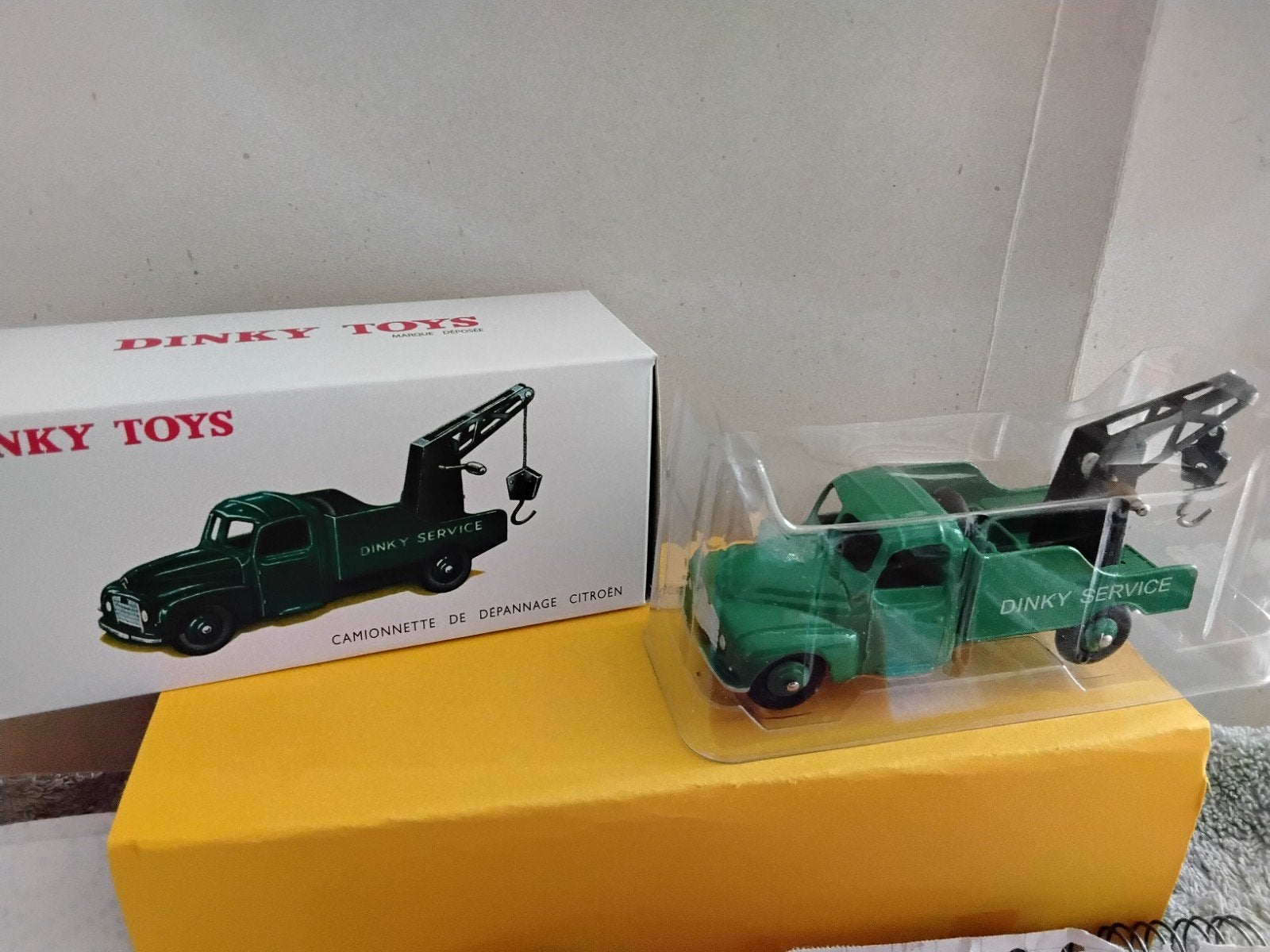DINKY TOYS ATLAS CAMIONNETTE DE DËPANNAGE CITROËN NO 35 A, Ophalen of Verzenden, Zo goed als nieuw, Bus of Vrachtwagen, Dinky Toys
