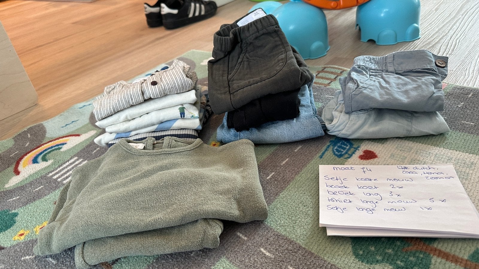 Kledingpakket jongens maat 74, Ophalen of Verzenden, Zo goed als nieuw, Maat 146