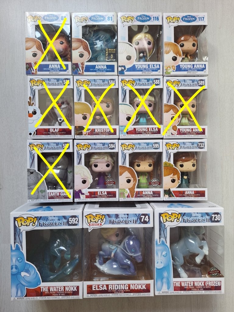 Disney Funko Frozen pops, Ophalen of Verzenden, Nieuw