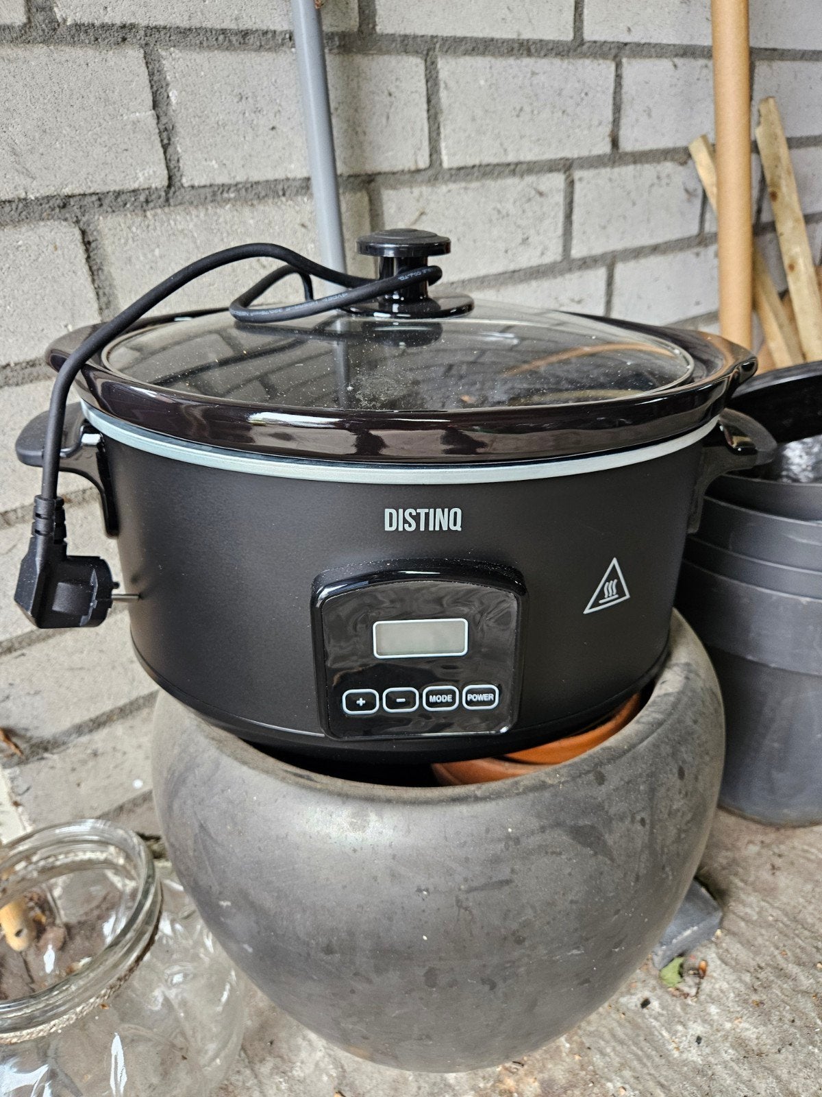Nieuwe DISTINQ slowcooker inh.6 l, Witgoed en Apparatuur, Ophalen, Nieuw