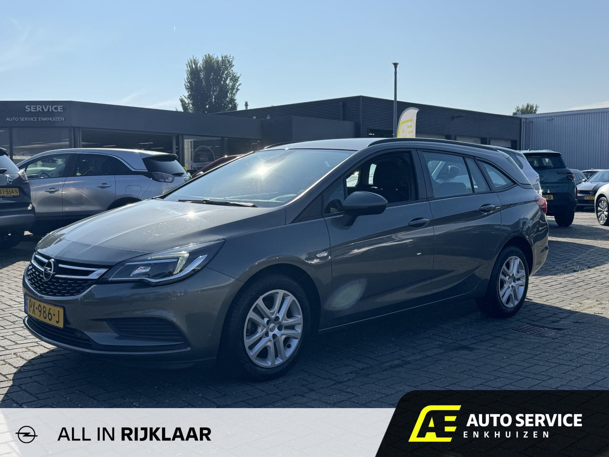 Opel Astra Sports Tourer 1.0 Online Edition SUPER BUDGET AUT, Auto's, Voorwielaandrijving, Dealer onderhouden, Stof, Gebruikt