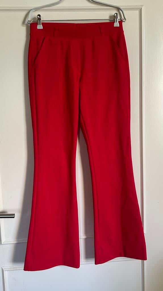 Rode Studio Anneloes Flaired Bonded broek, pantalon S, Maat 38/40 (M), Ophalen of Verzenden, Zo goed als nieuw, Lang