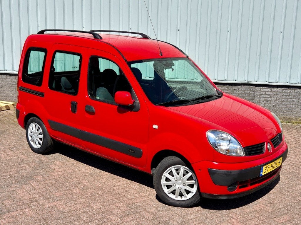 Renault KANGOO 1.6 16V Expression LPG G3/Benzine Nieuwe APK, Auto's, Gebruikt, Airbags, 49 €/maand, Origineel Nederlands