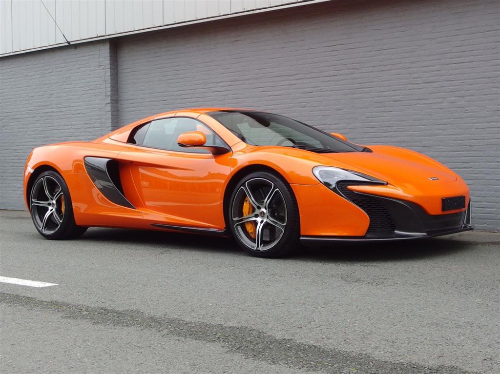 McLaren 650S Spider 2014 Mint Conditie / Prijs=incl. 21% BTW, Auto's, Automaat, Zwart, Overige kleuren, Cabriolet