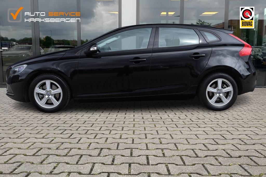 Volvo V40 1.6 T2 Summum | Trekhaak | PDC | (bj 2014), Auto's, Voorwielaandrijving, Stof, Gebruikt, Zwart