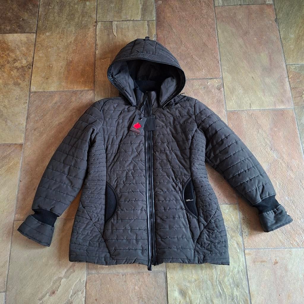 Zwarte winterjas - Khujo - XXL - NIEUW, Kleding | Dames, Jassen | Winter, Nieuw, Maat 46/48 (XL) of groter, Zwart, Ophalen of Verzenden