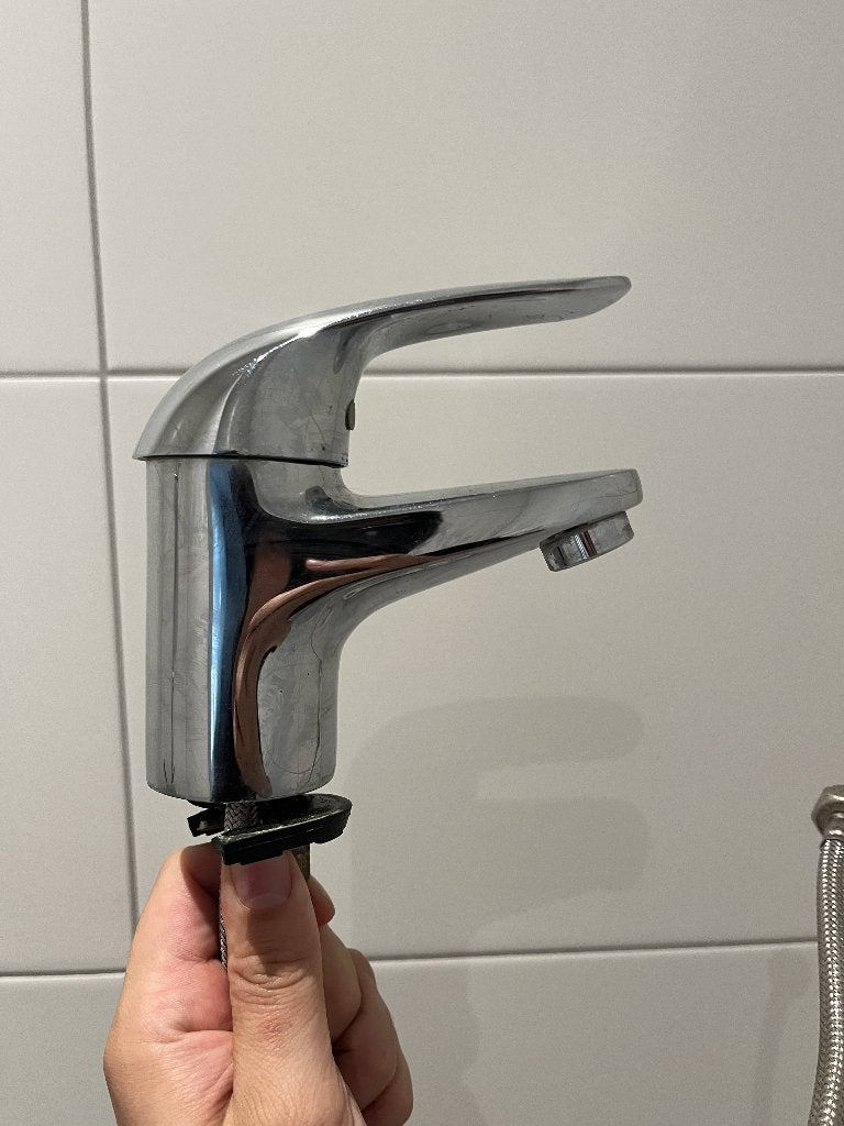 Chrome kraan Grohe wasstafelmengkraan, Ophalen, Gebruikt, Chroom, Kraan