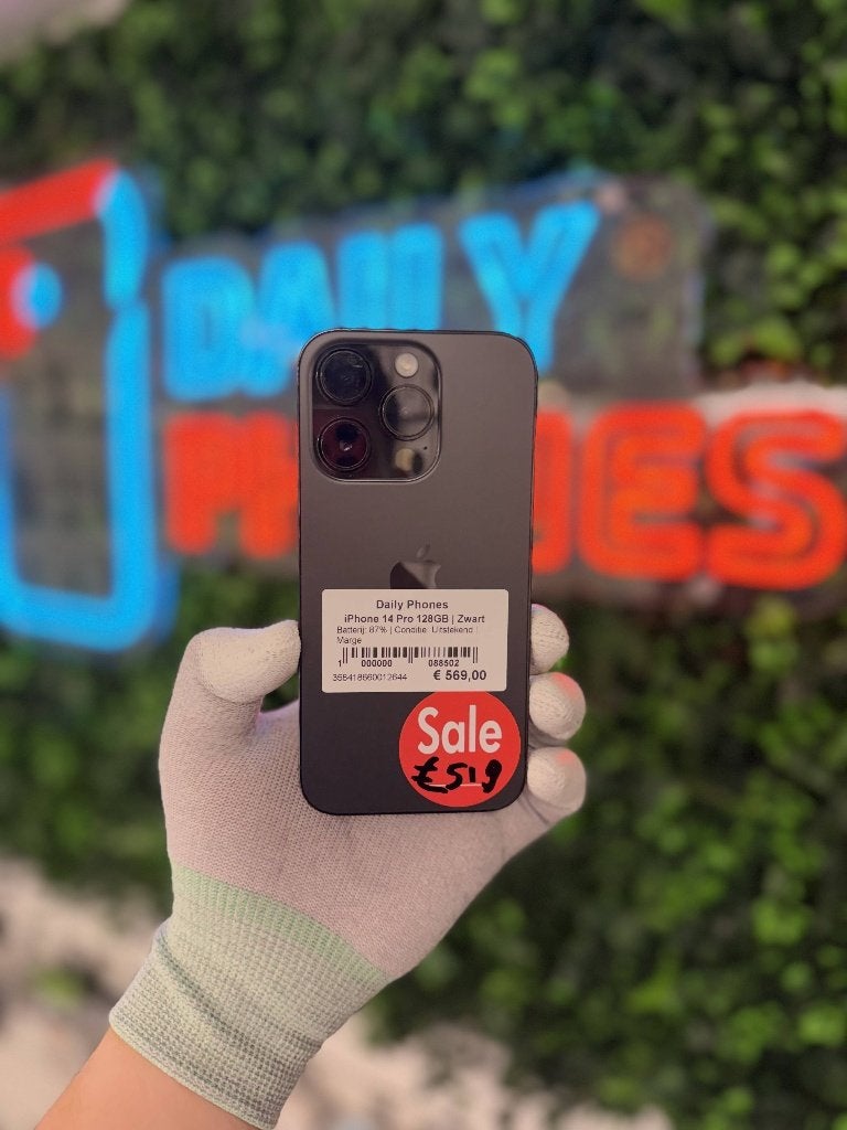 Zo goed als nieuw Apple iPhone 14 Pro 128GB, Ophalen of Verzenden, Zo goed als nieuw