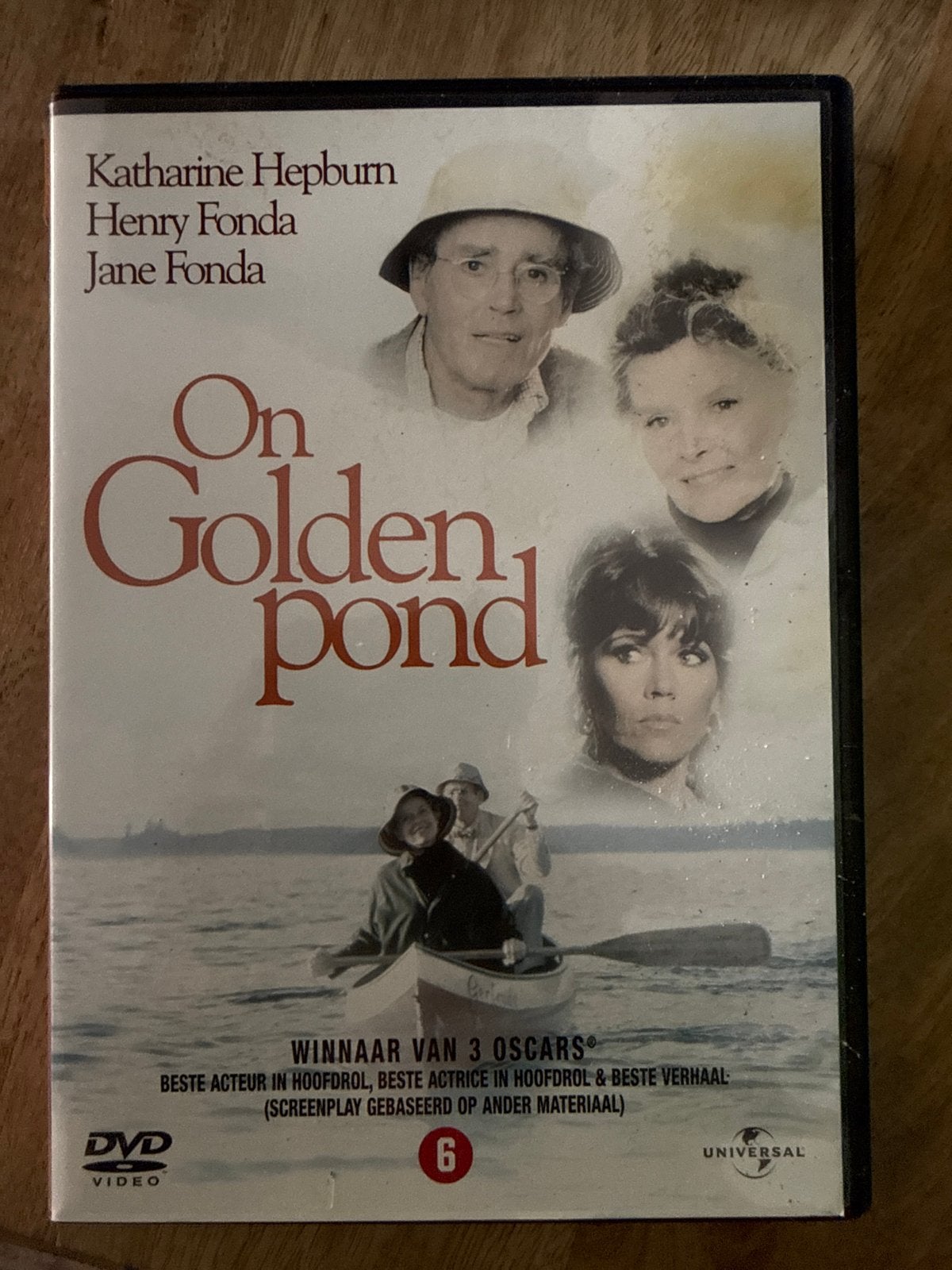 On Golden Pond DVD - Klassiek drama met topacteurs, Waargebeurd drama, Nederlands, Ophalen of Verzenden, Vanaf 6 jaar