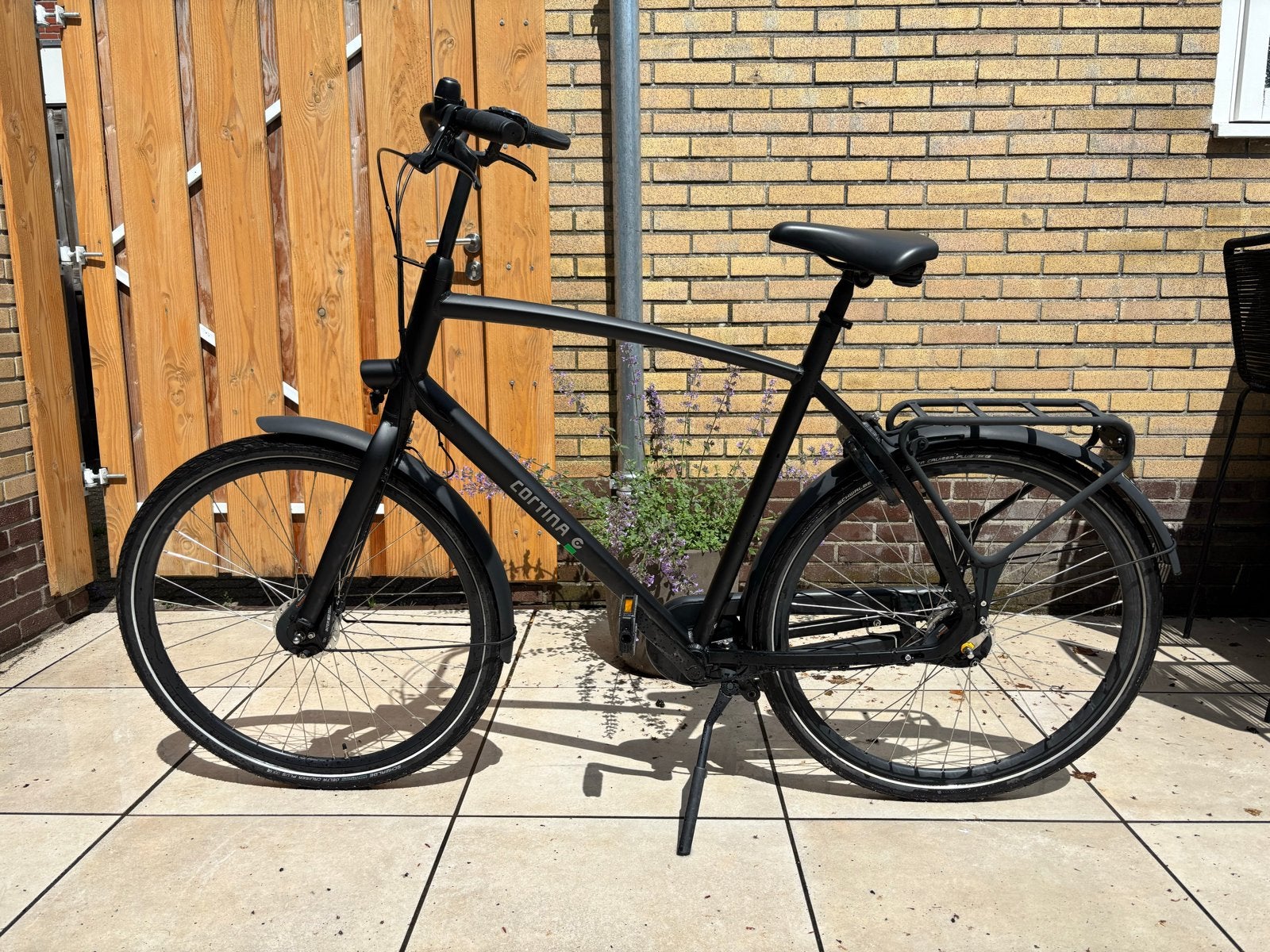 Cortina Tide H65 Jet Black Matt, Fietsen en Brommers, Fietsen | Heren | Herenfietsen, 65 cm of meer, Ophalen, Zo goed als nieuw