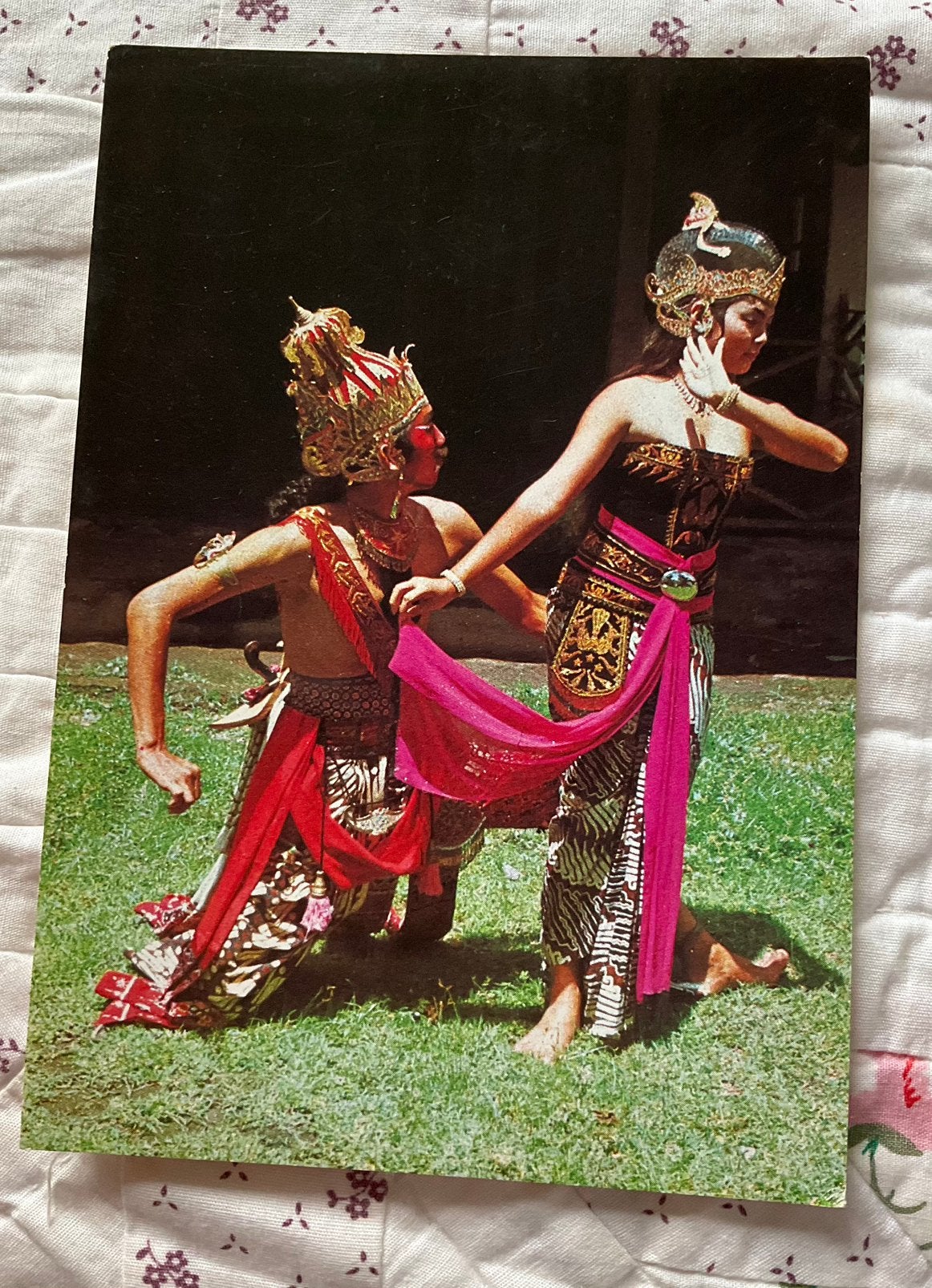 Indonesië, Balinese danseressen, Verzamelen, Ophalen of Verzenden, 1960 tot 1980, Buiten Europa